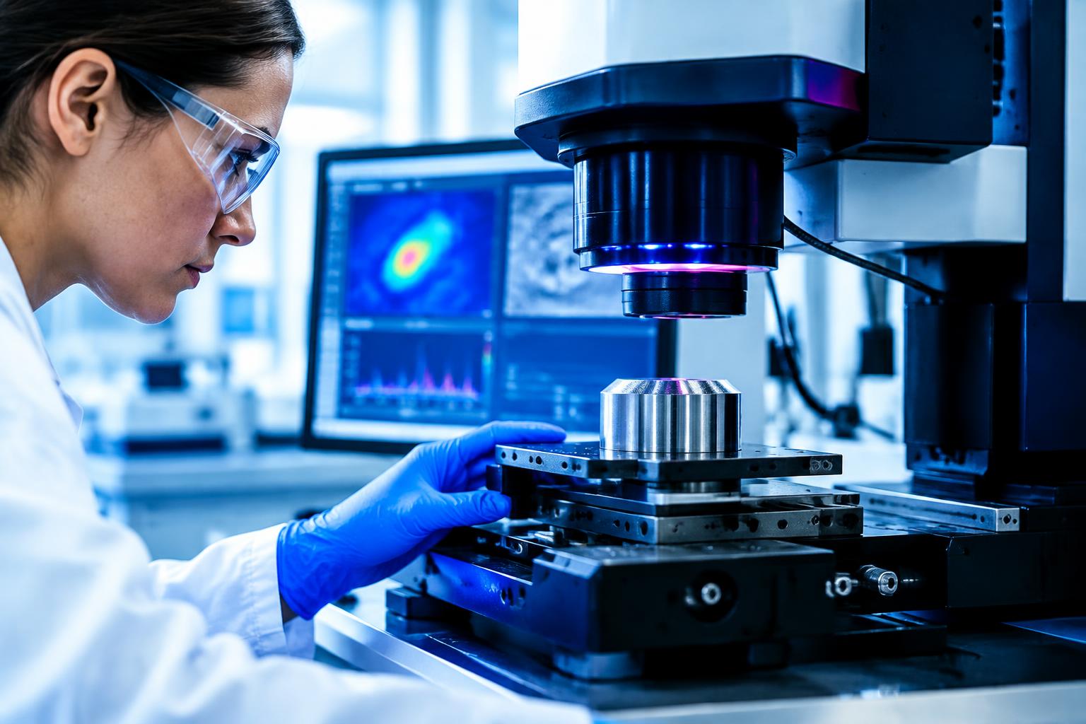 Precision measurement of industrial material emissions